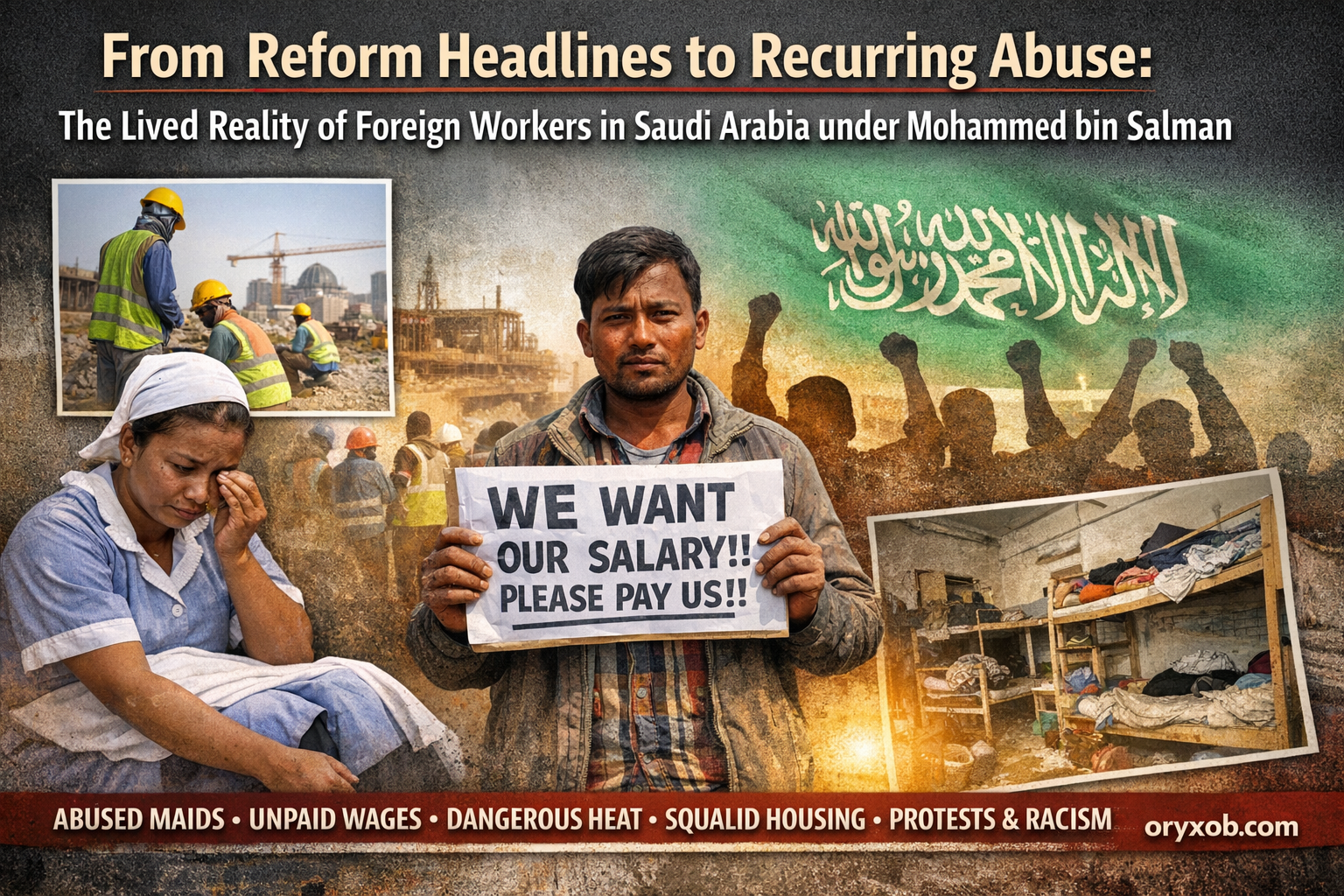 Saudi Arabia’s Migrant Workers Since Mohammed bin Salman: Reform Promises, Documented Abuses