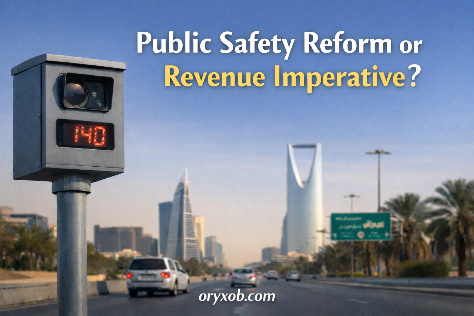Saudi Arabia’s Saher Traffic Enforcement System: Safeguarding Lives or Generating Revenue?