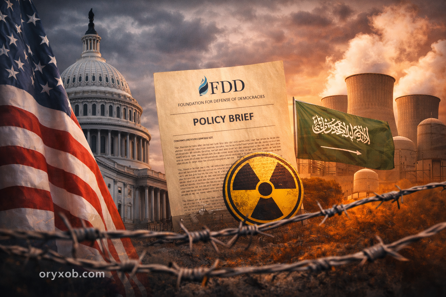 US Think-Tank Urges Congress to Halt Saudi Nuclear Plan Immediately