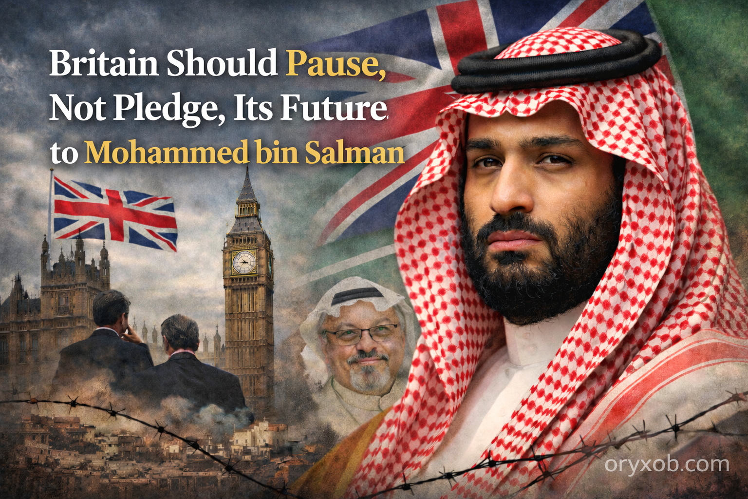 Britain Should Pause, Not Pledge, Its Future to Mohammed bin Salman