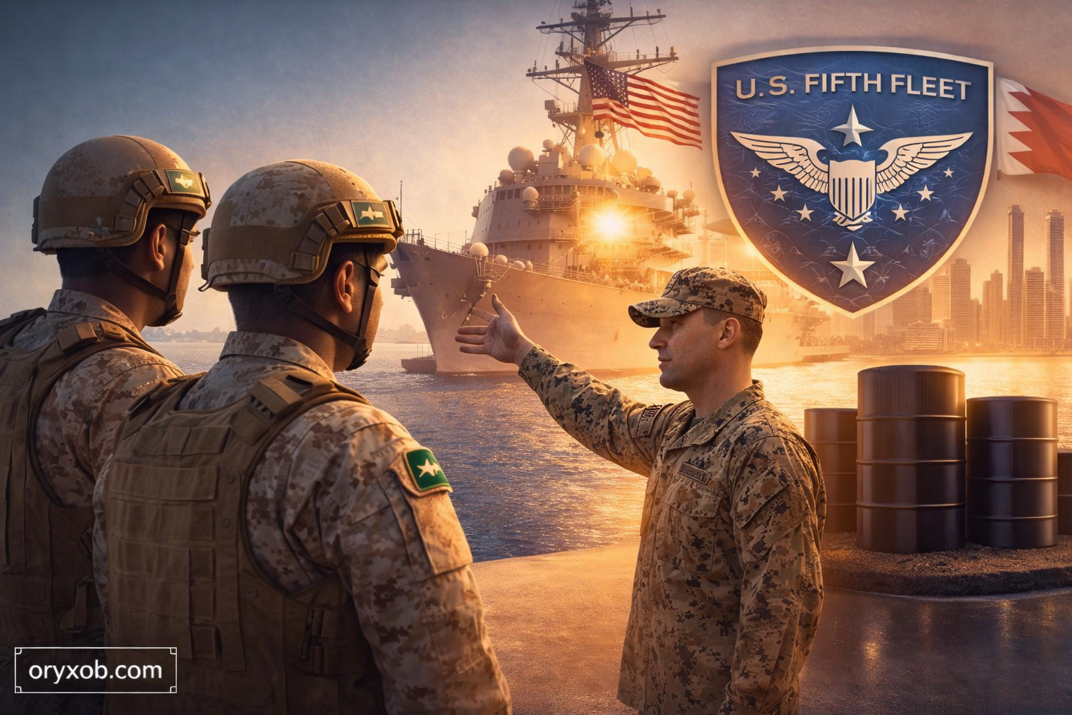 Saudi Personnel Train at US Fifth Fleet Base Amid Heightened Regional Tensions