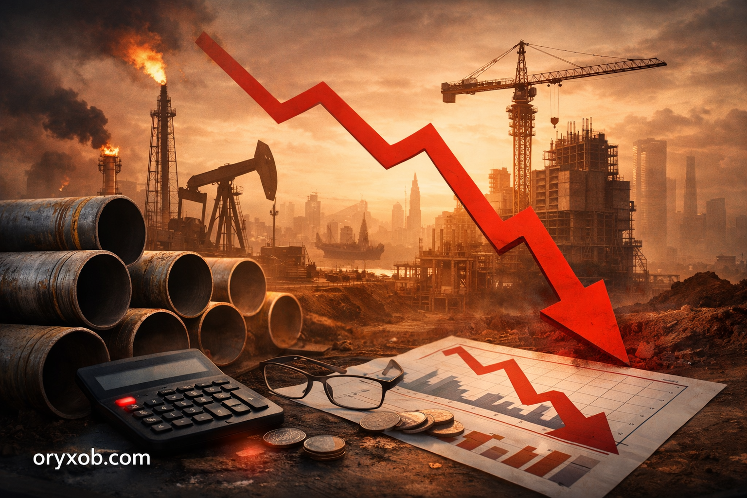 Saudi Steel Pipe Co. Faces Financial Strain as Sales Decline Signals Broader Project Slowdown