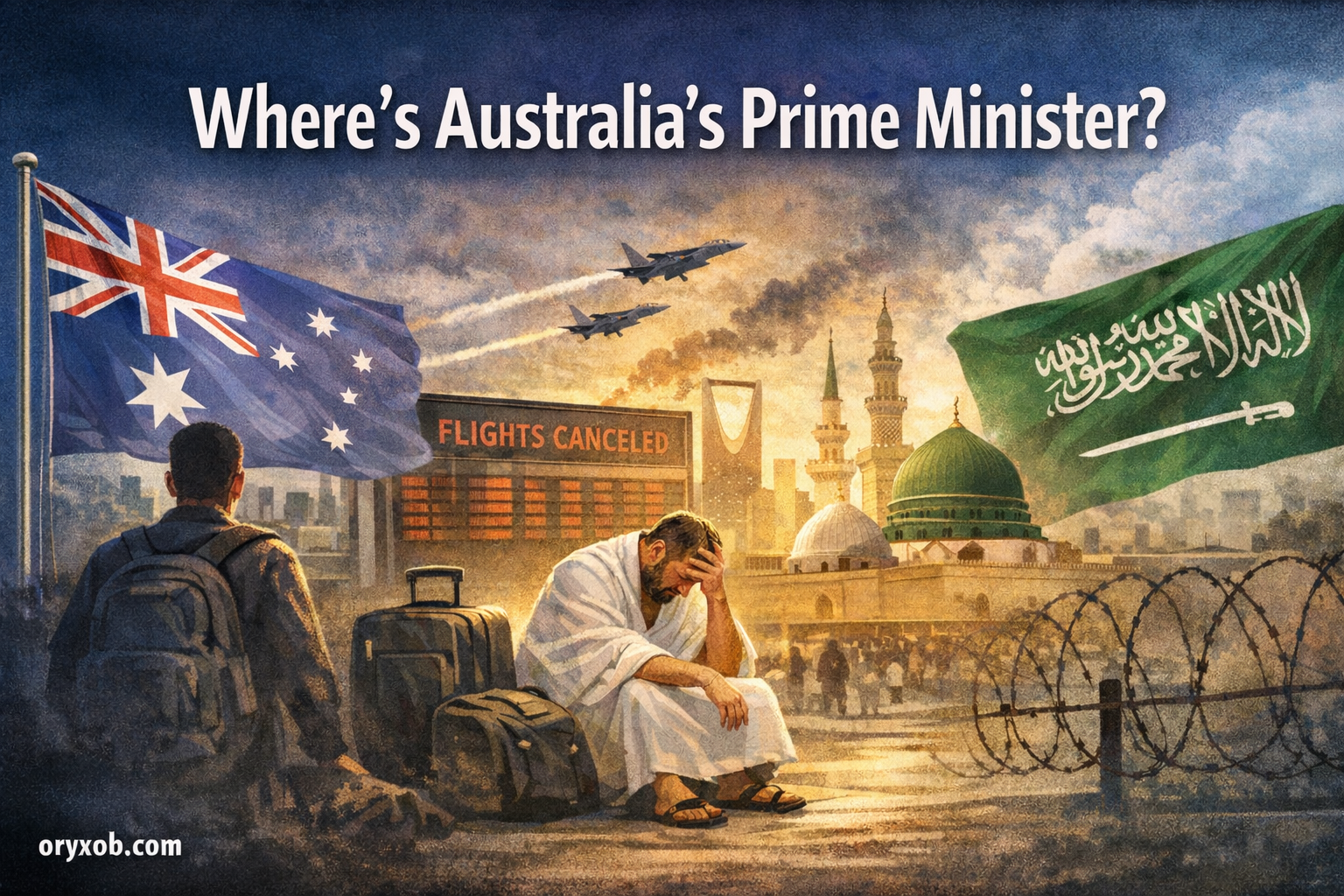 Australia’s Human-Rights Lectures Ring Hollow When Its Citizens Are Left Stranded in Saudi Arabia
