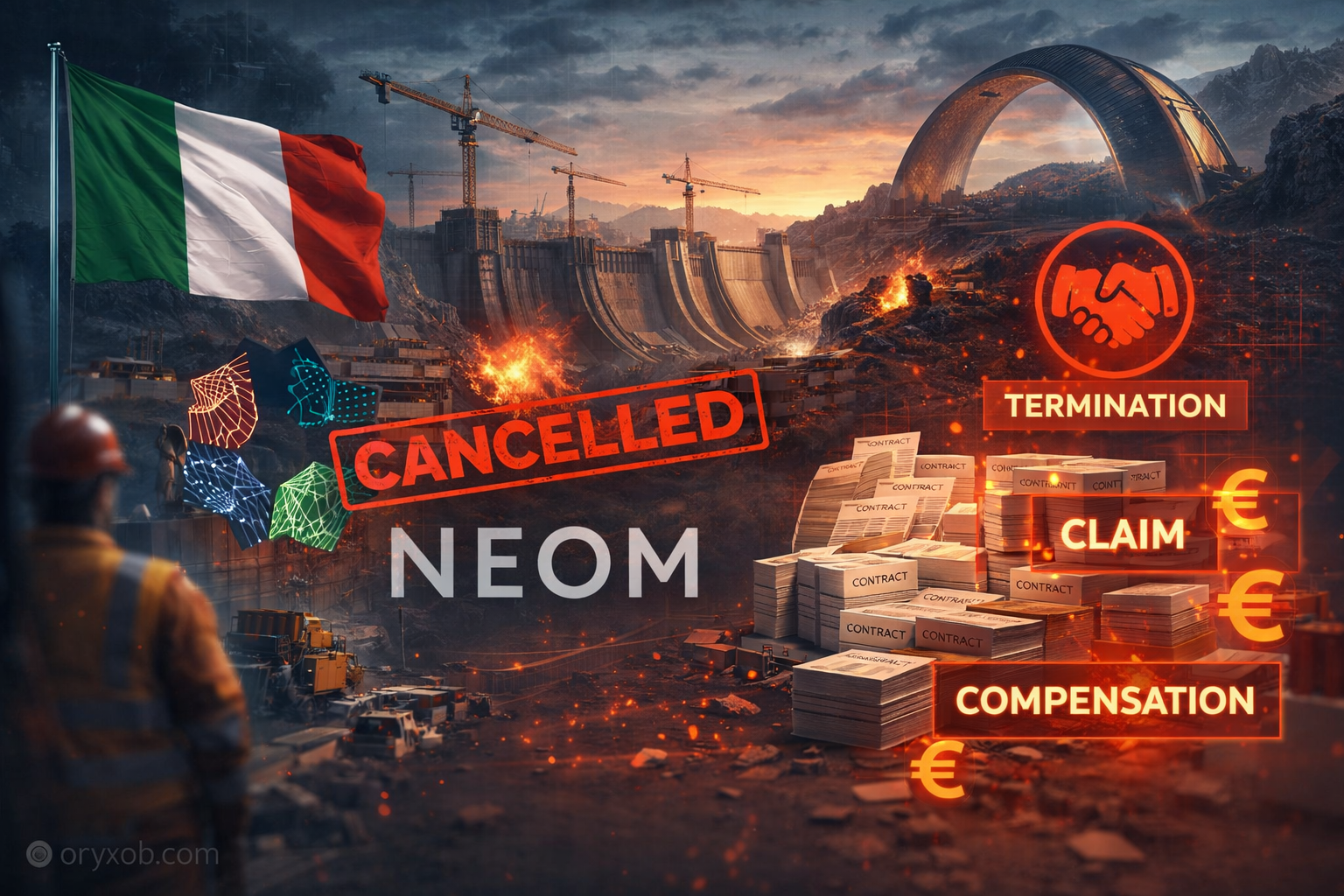 Official: NEOM Dam Projects Cancelled; Contract with Italy’s Webuild Terminated as Firm Seeks Compensation