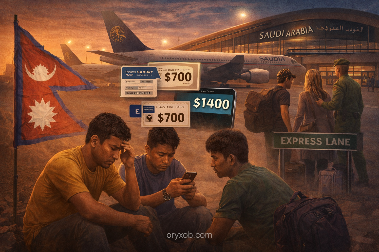 Nepali Media Accuse Saudi Arabia of Exploiting Stranded Workers Seeking to Return Home