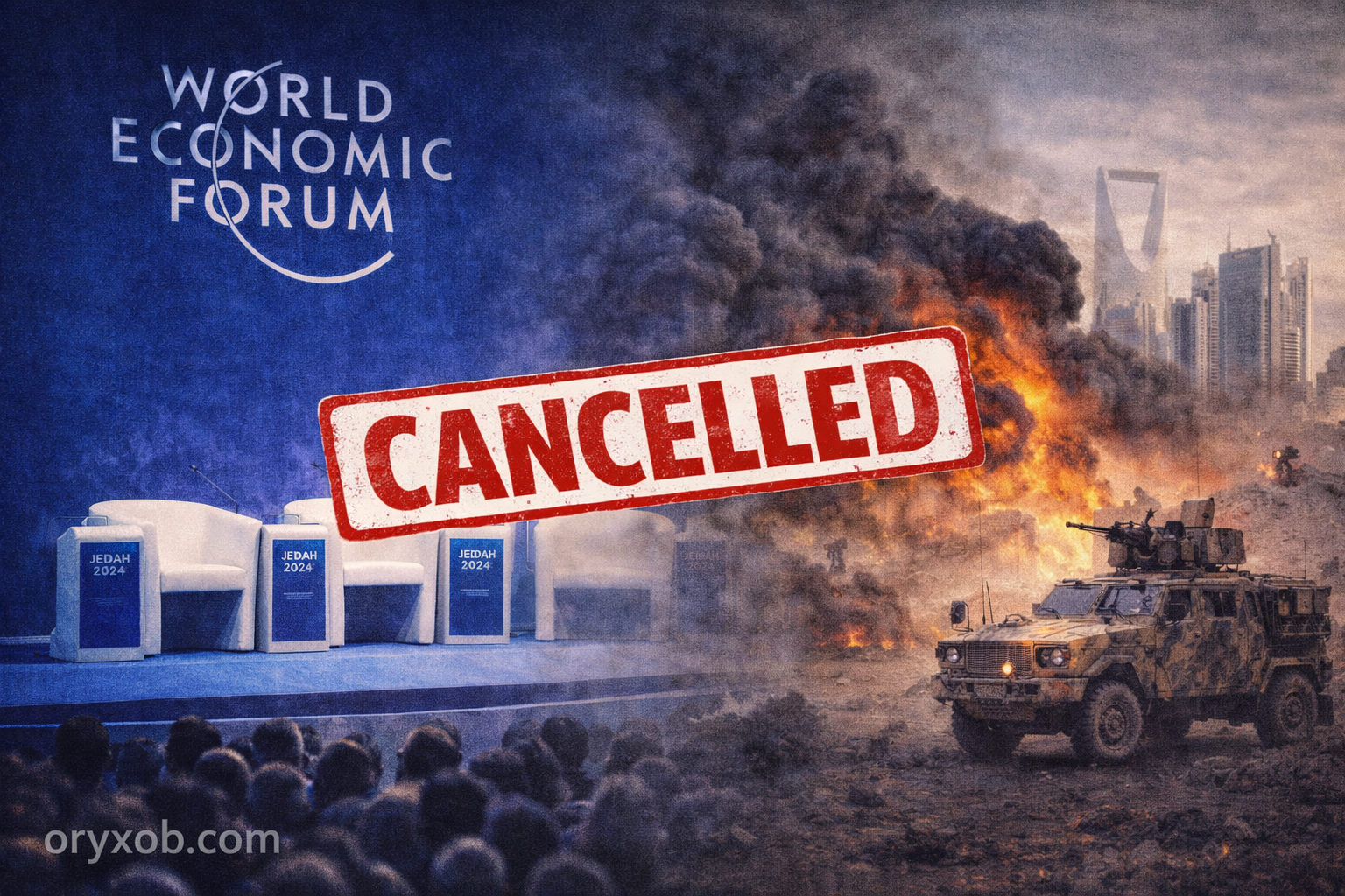 Official: World Economic Forum Event in Jeddah Cancelled Over Security Concerns