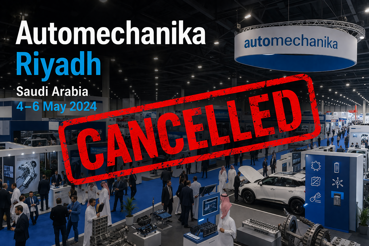 Automechanika Riyadh Cancelled Amid Deteriorating Security Conditions in Saudi Arabia