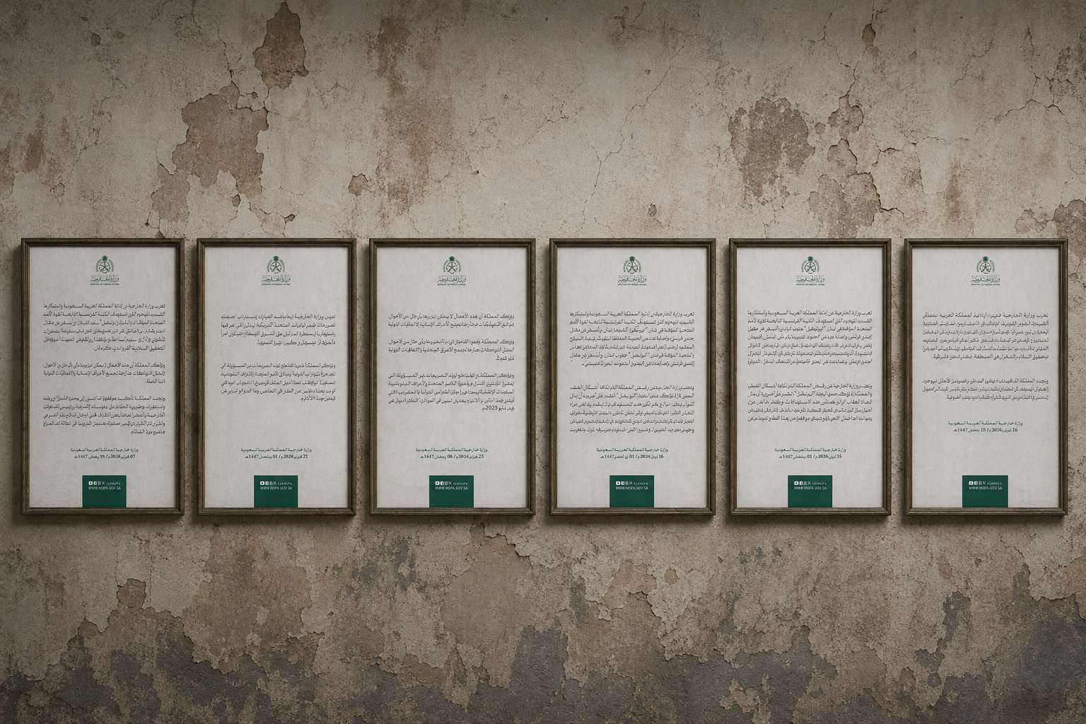 Saudi Arabia Becomes a Mere Voice in the Wilderness: 68 Saudi Statements Ignored in the First Quarter of 2026